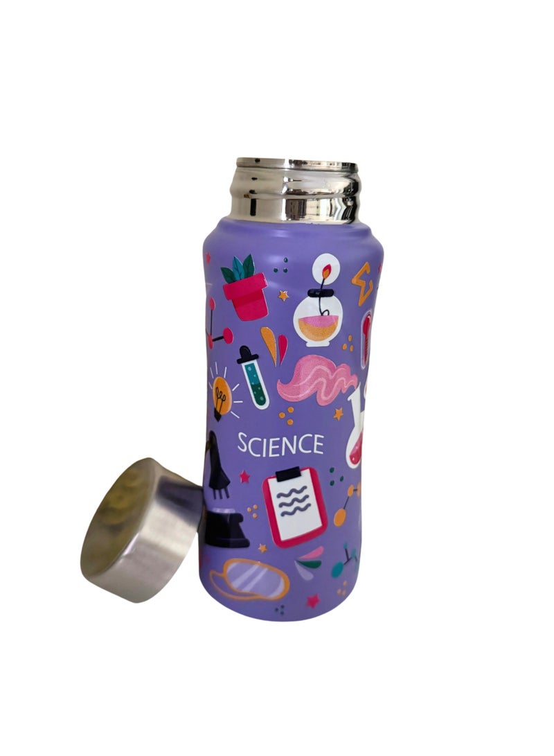 Boeiz Kiddo Science 500ml Steel Water Bottle – Pack of 5 (Premium Return Gift) - Image 3
